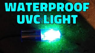 Waterproof germicidal light teardown  with schematic [upl. by Ewan556]