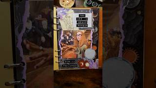 TRELAWNEY🔮 shorts journaling junkjournal scrapbooking harrypotter journal [upl. by Riorsson]