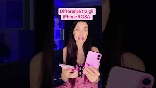 DIFFERENZE TRA IPHONE ROSA [upl. by Allison169]