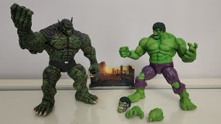 Immortal Hulk vs Abomination Review  Marvel Select  ‎CollectDST [upl. by Dahij]