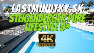 OSOBNE SME TESTOVALI Steigenberger Pure Lifestyle 5  Hurghada Egypt 4K VIDEO [upl. by Eedissac]