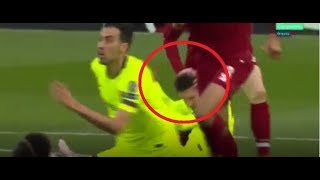 Andrew Robertson grab Messi head [upl. by Refennej]