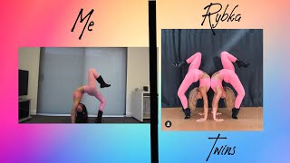 Recreating the Rybka twins Instagram photos instagram rybkatwins LifewithLivia [upl. by Therron]