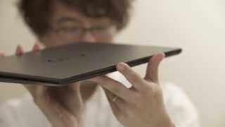 FIRST LOOK VAIO Pro  Carbon Fibre [upl. by Kobi]