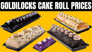 Goldilocks Cake Roll Prices 2024  Mocha Overload Ube Overload Dulce de Leche Chocolate Overload [upl. by Bilat498]