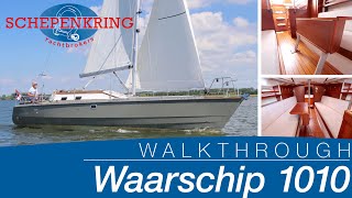 Waarschip 1010 for sale  Yacht Walkthrough   Schepenkring Lelystad  4K [upl. by Siuqram234]