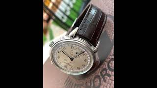 Vacheron Constantin Historiques Triple Calendrier 1942 Stainless Steel 40mm Ref 3110V000AB425 [upl. by Laeynad845]