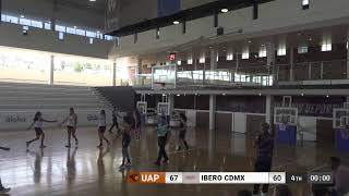 BASQUETBOL FEMENIL UAP VS IBERO CDMX [upl. by Anrim]