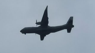 PAF C295W landing at Lumbia [upl. by Phylys]