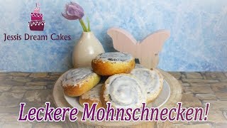 Saftige Mohnschnecken  einfach und schnell [upl. by Lanrev]