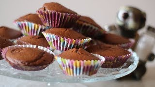 MUFFIN ALLO YOGURT CON CUORE DI CIOCCOLATO IN 2 MINUTI [upl. by Ytsim945]