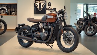 quot2025 Triumph Bonneville Bobber The Ultimate Fusion of Heritage and Powerquot [upl. by Ahsiened]