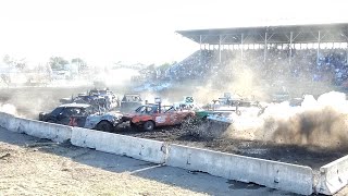 Colusa County Derby Bash Class DemolitionDerby Crash SendIt [upl. by Kris401]