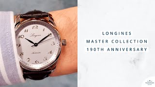 This is the Longines 190 Anniversary Watch  Master Collection [upl. by Myk]