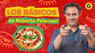 LOS BÀSICOS RECETAS ORIGINALES DE PIZZAS 🍕 de Roberto Petersen  El Gourmet [upl. by Afaw]