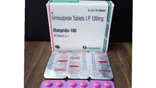 Stanpride 100 Tablets Amisulpride Tablets IP 100mg [upl. by Lerrad317]