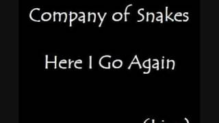 Here I Go Again Company of Snakes [upl. by Kemppe]