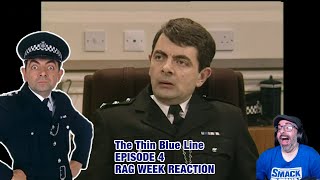 American Reacts to The Thin Blue Line Series 1 Episode 4 Rag Week [upl. by Durware]