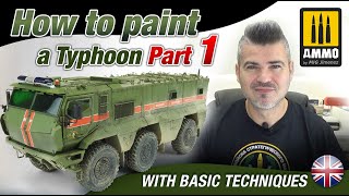 How to paint a Typhoon Part 1 by Mig Jimenez [upl. by Jacquetta]