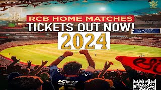 RCB IPL TICKETS 2024  HOW TO BOOK IPL TICKETS 2024 ONLINE  BOOK RCB TICKETS IN CHINNASWAMY STADIUM [upl. by Brenden815]