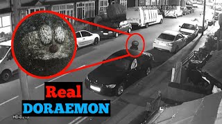 Doraemon Caught On Camera In Real Life 😰  Doraemon Caught In Camera 😨  Doraemon Horror Story 😱 [upl. by Aliahs]