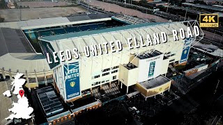 Leeds Elland Road Stadium from Above Breathtaking 4K Aerial Drone Tour of Legendary Football Venue [upl. by Atnoid]