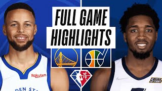 WARRIORS at JAZZ  FULL GAME HIGHLIGHTS  January 1 2022 [upl. by Toblat]