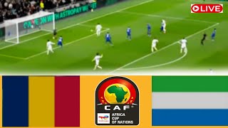 🔴LiveStream Chad Vs Sierra Leone  Today Qualification AFCON 2025 All Goals Results amp Extended H [upl. by Etnwahs834]