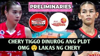 CHERY TIGGO DINUROG ANG PLDT SA PVL PRELIMINARIES SET 1😭 [upl. by Doerrer]