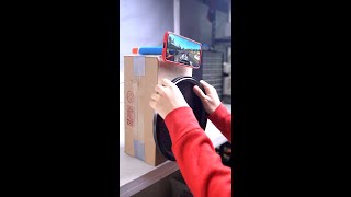 DIY Cardboard Smartphone Steering Wheel Rig [upl. by Innej676]