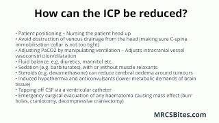 MRCS Par B Head Injury [upl. by Kcired]