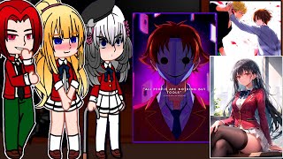 Classroom of the elite React to Ayanokoji Kiyotaka  Full Movie  Season 3  Gacha React [upl. by Hgeilhsa]