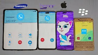 Skyphone amp botim amp incoming call Galaxy fold 5  Honor magic 6pro  iPhone 16 flip  Blackberry pass [upl. by Akerdnahs684]