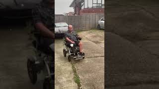 How our electric folding wheelchairs handle outside  SMART CHAIR X customer demo [upl. by Sly]