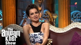 Kangana Ranaut On Anupams Show  The Anupam Kher Show  Colors TV Serial [upl. by Netsoj]