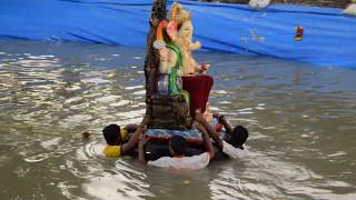 Ganpati visarjan mumbai 2017quot upvan thane ganpati visarjan Specialquot [upl. by Ursola182]