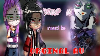 KNY Swap AU React to Orginal AU  Swap uppermoons Au  KNY  PART 2 [upl. by Keelia529]