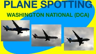 Plane Spotting  Washington National Airport DCA  August 4 2024 [upl. by Adnema202]