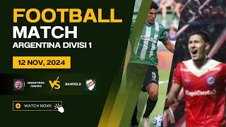 Divisi 1 Liga Argentina  Argentinos Juniors vs Banfield [upl. by Filippa334]