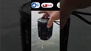 if you interested in this waterproof speaker  speaker speakershopping bass shorts [upl. by Tnattirb]