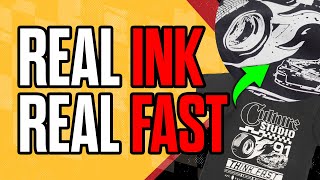 Plastisol Screen Print Transfers Real Ink Real Fast amp High Profit [upl. by Lraep]