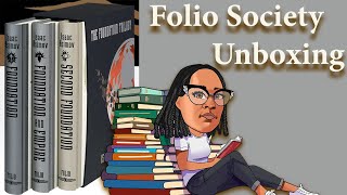 Foundation Trilogy by Isaac Asimov Folio Society Unboxing [upl. by Enrahs]