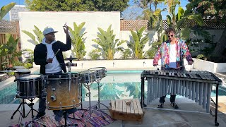 Jake Chapman amp Ralph Nader POOLSIDE PERCUSSION JAM [upl. by Elidad]