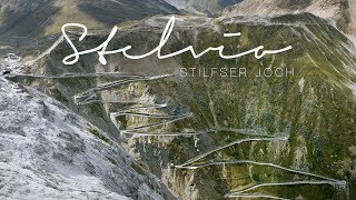 Passo dello Stelvio 4K  The Stelvio Pass by drone  4K Stilfser Joch [upl. by Sesmar]