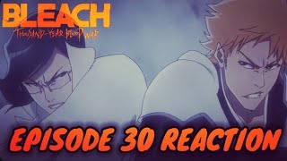 Bleach TYBW Episode 30 Reaction  Ishida vs Ichigo  Hold This L [upl. by Ellezig87]