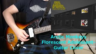 Arctic Monkeys Florescent Adolescent Guitar Cover [upl. by Bushore]