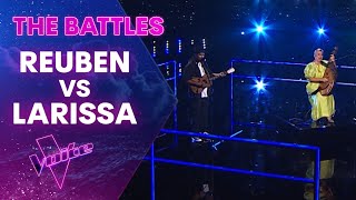 Reuben De Melo amp Larrisa Kovalchuk Sing Leonard Cohens Hallelujah  The Battles  The Voice AU [upl. by Renault954]