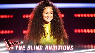 The Blind Auditions Lara Dabbagh sings Scars To Your Beautiful  The Voice Australia 2019 [upl. by Idou]