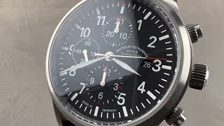 Mühle Glashütte Terrasport I Chronograph M13774LB Mühle Glashütte Watch Review [upl. by Chaffinch]