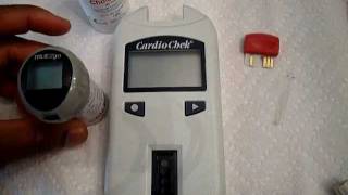 CardioChek and True2Go Demonstrations WARNING VIDEO CONTAINS BLOOD LETTING [upl. by Ahsinoj285]